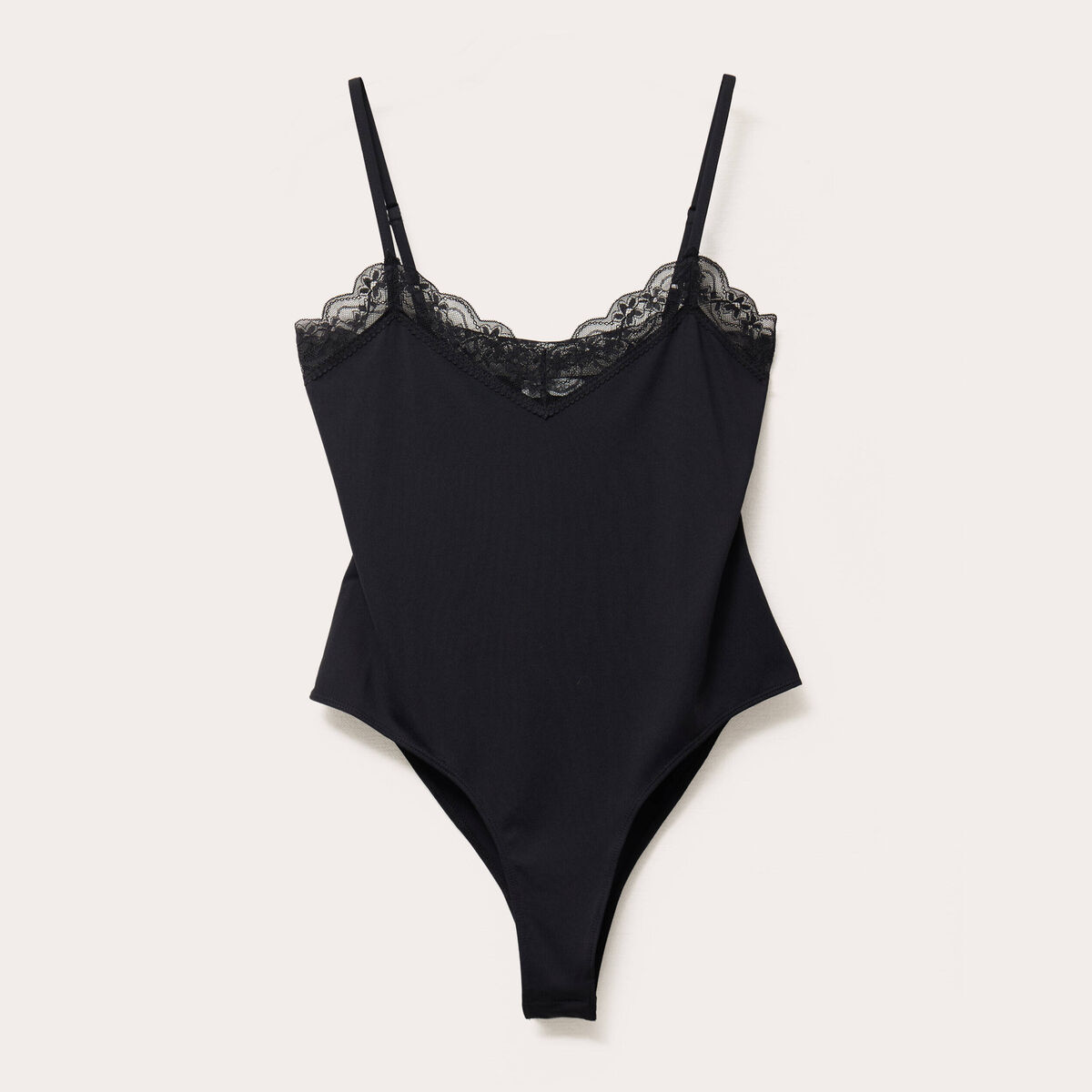 Body avec dentelle noir femme