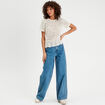 T-shirt manches courtes ecru femme