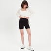 Short cycliste sans couture noir femme