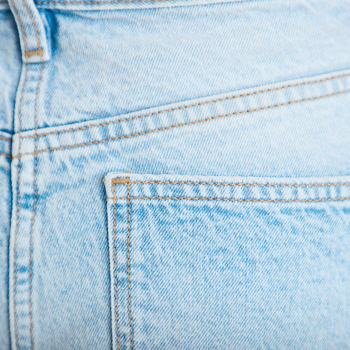Jeans droit 5 poches denim triple stone femme