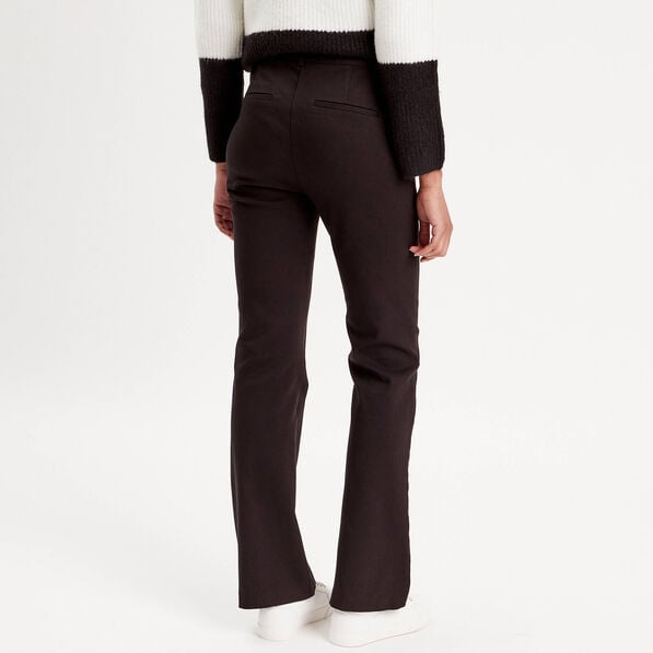 pantalon bootcut a pont noir femme Pantalon bootcut à pont noir femme