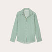 Chemise manches longues vert fluo femme