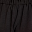 Robe longue évasée noir femme