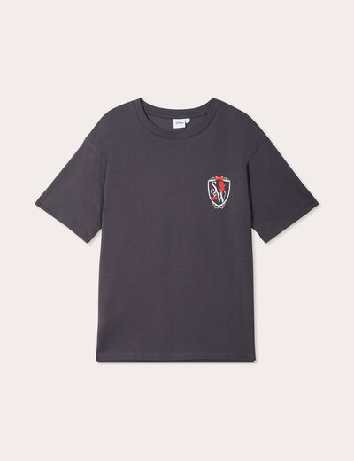 T-shirt manches courtes Disney gris foncé femme