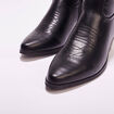 Bottes esprit western noir femme