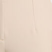 Pantalon carotte taupe femme