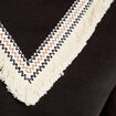 Sweat avec franges noir femme