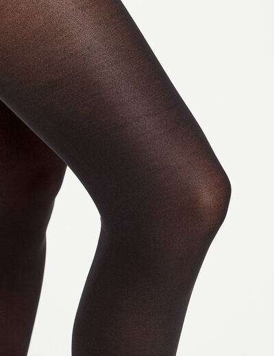 Collants opaques unis 60D noir femme