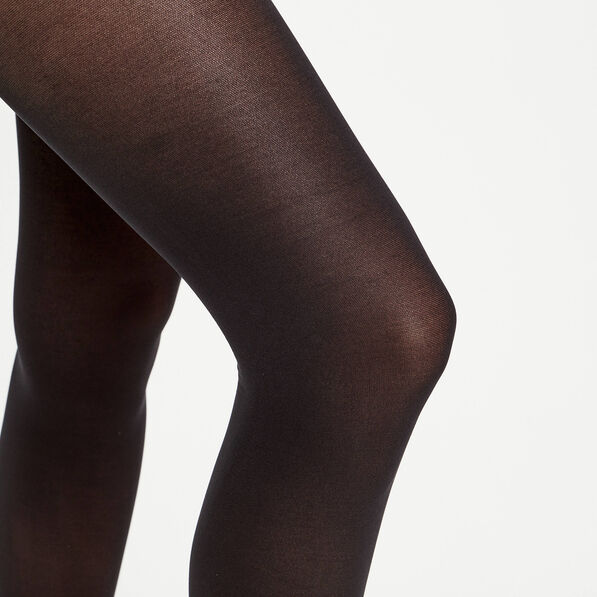 Collants opaques unis 60D noir femme