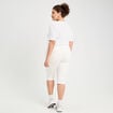 Pantalon capri ecru femme