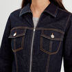 Combinaison pantalon en jean denim brut femme