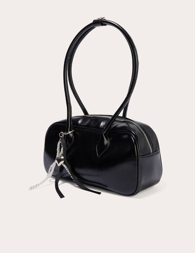 Sac avec charm noir femme