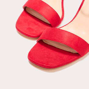 sandales a talons rouge femme Sandales à talons rouge femme
