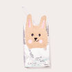 Boîte cadeau chaussettes fantaisie camel femme