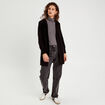 Gilet manches longues noir femme