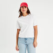 T-shirt manches courtes blanc femme