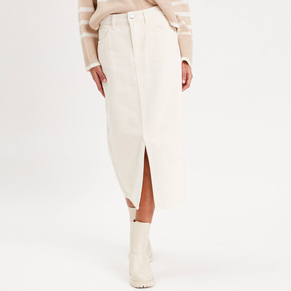jupe crayon taille standard ecru femme Jupe crayon taille standard ecru femme
