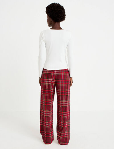 Lot de 2 pyjamas manches longues rose femme