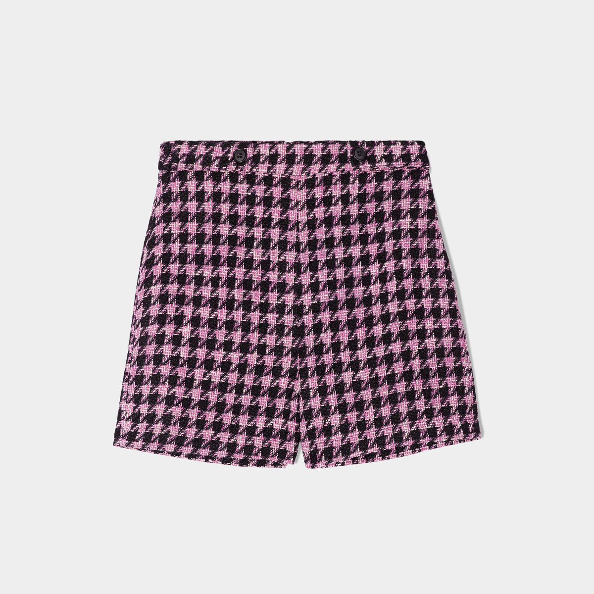Short ajusté noir femme