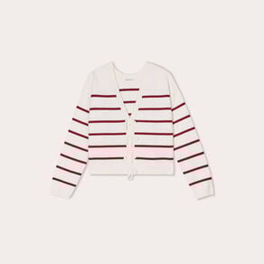 pull avec petit noeud rouge fonce femme Pull avec petit noeud rouge foncé femme