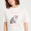 T-shirt manches courtes blanc femme