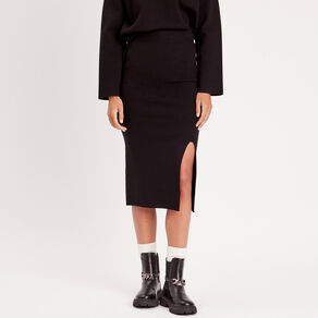 jupe midi moulante noir femme Jupe midi moulante noir femme