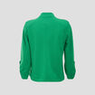 Veste droite fluide vert femme