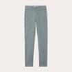 Jeans slim 5 poches vert fonc&eacute; femme
