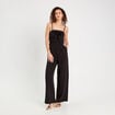 Combinaison pantalon noeud noir femme