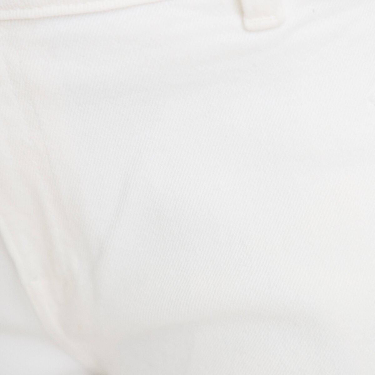 Jean wide leg cropped taille haute denim blanc femme