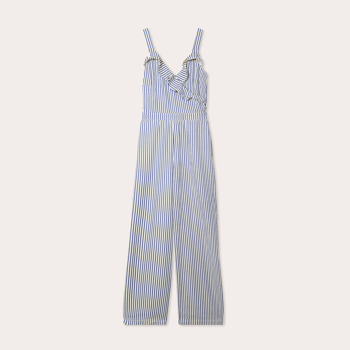 Combinaison pantalon bleu marine femme
