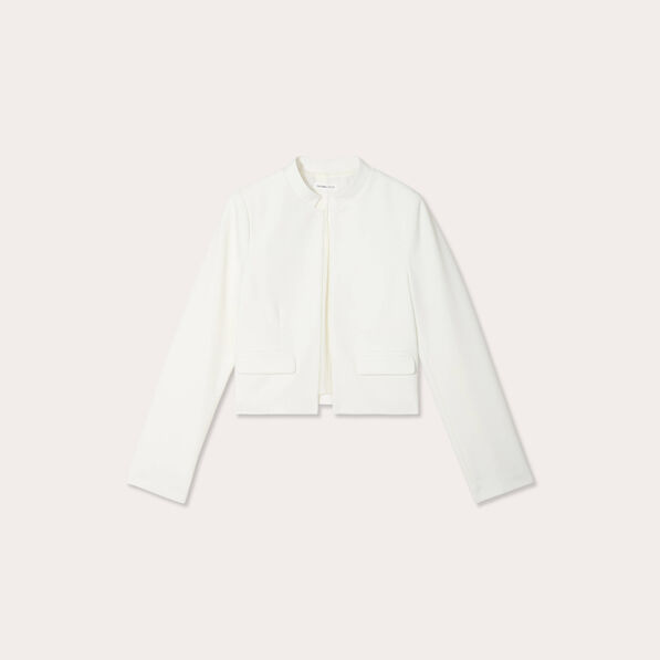 veste col mao ecru femme Veste col mao ecru femme
