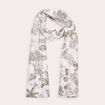 Foulard blanc femme
