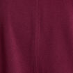 Sweat zippé manches longues prune femme