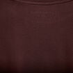 T-shirt manches courtes activewear marron fonc&eacute; femme
