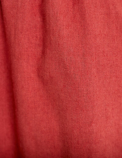 Robe &eacute;vas&eacute;e avec ceinture amovible vieux rose femme
