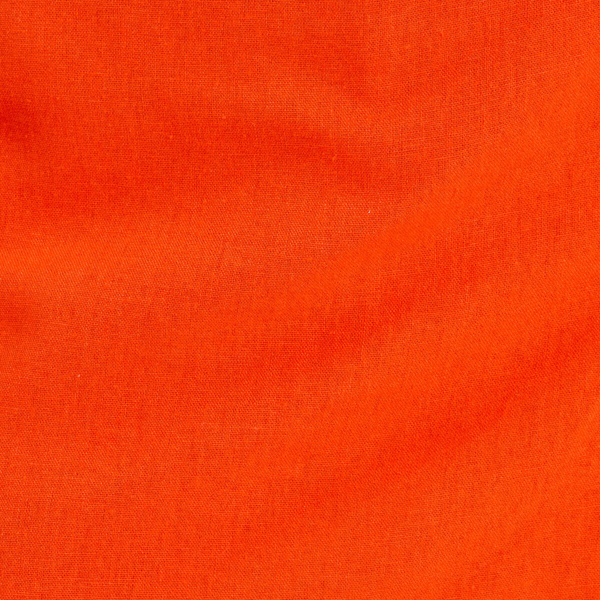 Jupe-short ceinturée contenant du lin orange femme