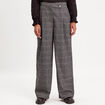 Pantalon large noir femme