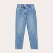 Jeans mom taille haute denim double stone femme