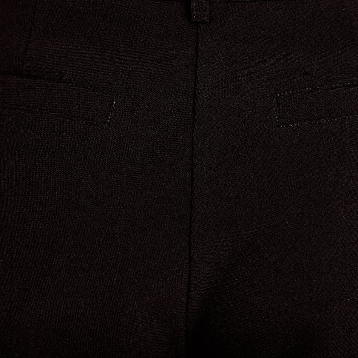 Pantalon barrel taille standard noir femme
