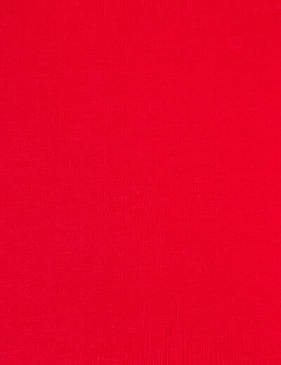 T-shirt manches courtes rouge femme