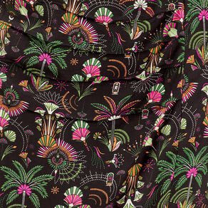Jupe droite fendue noir femme