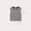 T-shirt 2-en-1 ecru femme