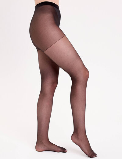Collants semi-opaques noir femme