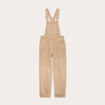 Salopette droite en jean sable femme