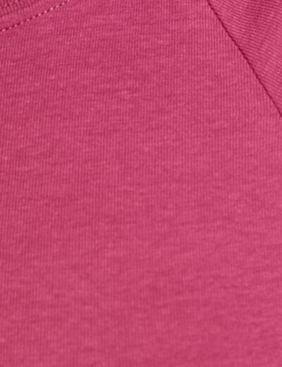 T-shirt manches courtes vieux rose femme