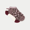 Lot de 2 paires de chaussettes rose clair femme