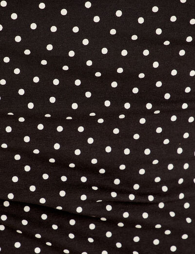 Débardeur bretelles larges noir femme
