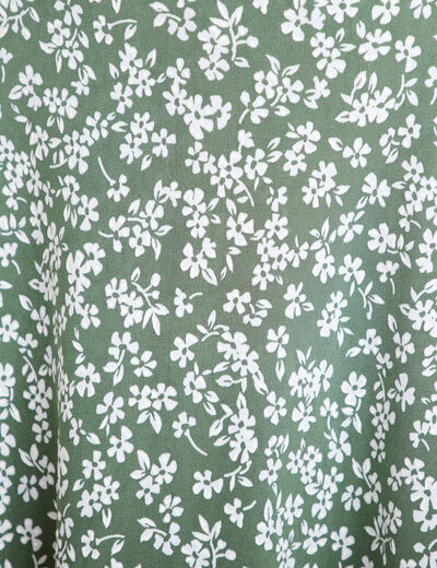 Jupe-short patineuse vert femme