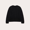 Pull manches longues noir femme